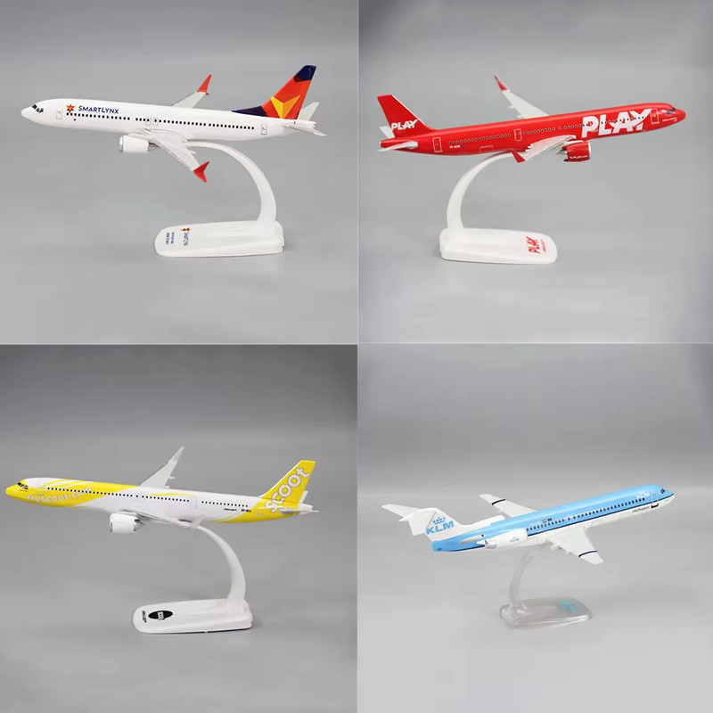 1/100 Scale Air /KLM FK-100/SM - Model Airplane Plastic recension och pris