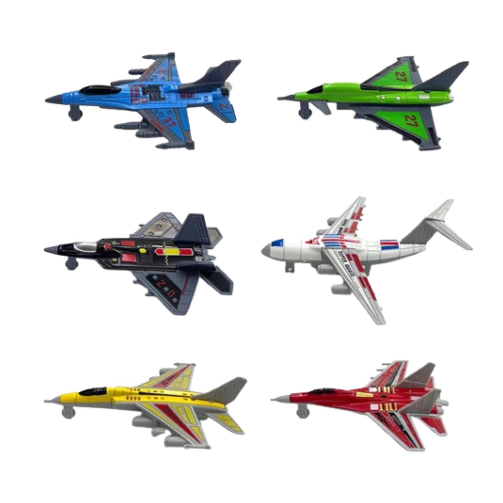 6x Alloy Metal Aircraft Models - Model Airplane Plastic recension och pris