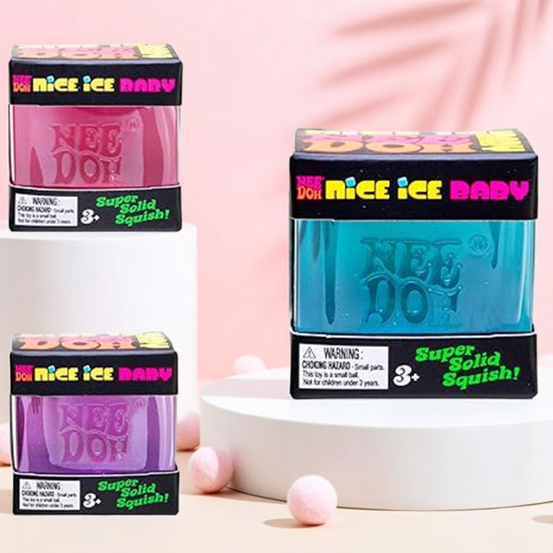Schylling Needoh Squishy Ice C - Fidget Cube Original recension och pris