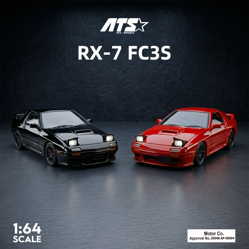 ATS 1:64 Scale RX-7 FC3S Dieca - Die Cast Car 1 64 recension och pris